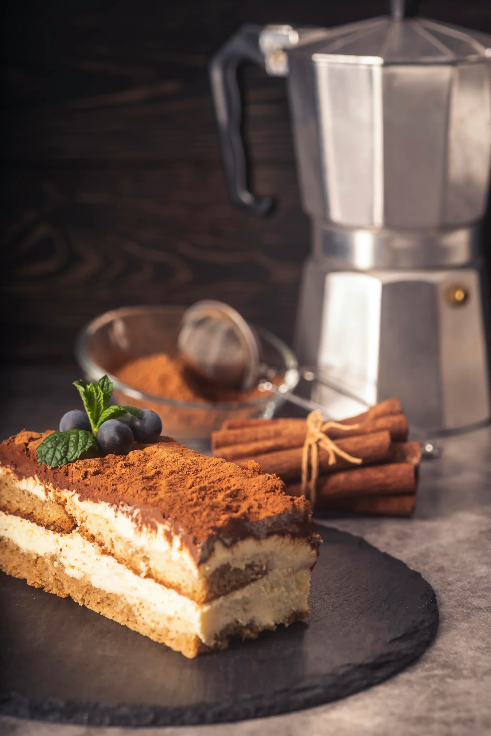 Tiramisù mit Kardamom